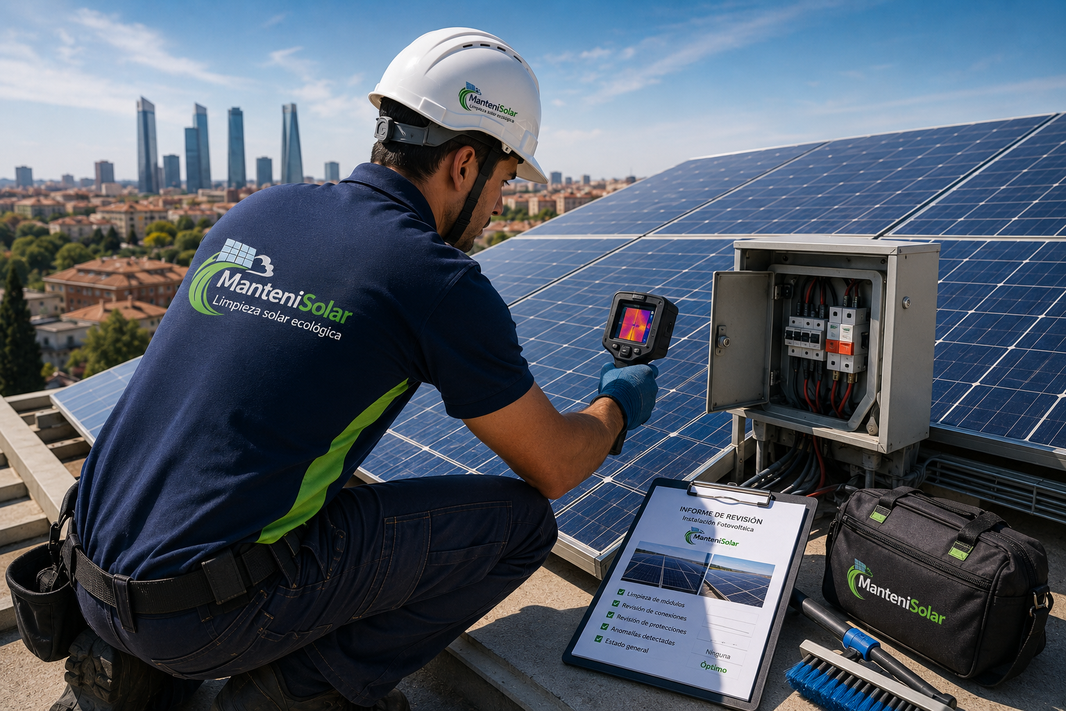 Expertos mantenimiento solar Madrid